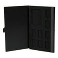 thumbnail image 2 of CNKOO Aluminum Alloy Rectangle 1 SD 12 TF Memory Card Holder Case Protect Storage Box, 2 of 5