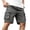 Dark Gray, variant on Trendy Oversized Cargo Street Shorts, Mens Straight Leg Big Side Pocket Loose Bottoms for Daily Shopping