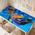 thumbnail image 2 of Hot Wheels alfombrilla de escritorio/mesa extra-grande con base antideslizante de cuero y diseño temático; versátil para escritorios de ordenador, mesas de comedor, etc.60*110cm, 2 of 6