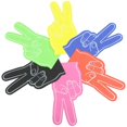 thumbnail image 3 of 6Pcs Foam Fingers for Hands Cheering Colorful Cheerleading Foam Fingers Props Cheering Finger Props, 3 of 4