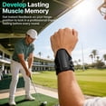 thumbnail image 4 of Wrist Trainer Pro, Golf Wrist Training Aid, Adjustable Golf Wrist Brace for Left and Right Hand, Professional Golf Swing Trainer to Fix Wrist Flick & Improve Consistency, 4 of 8