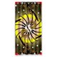 thumbnail image 1 of Cortina de ducha ABPHQTO Tie Dye con flores Impermeable 150x180 cm, 1 of 2