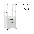 thumbnail image 5 of Overbed Table w/ Wheels, Movable Bedside Table, Height Adjustable Over Bed Desk, 5 of 12