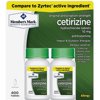 Member's mark 10mg cetirizine hydrochloride antihistamine tablets, 10 mg, 200 ct (pack of 2)