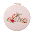 thumbnail image 3 of Kit de iniciación para bordar conejos para adultos. Manualidades de Pascua. Costura a mano. Punto de cruz. Estilo D, 3 of 9