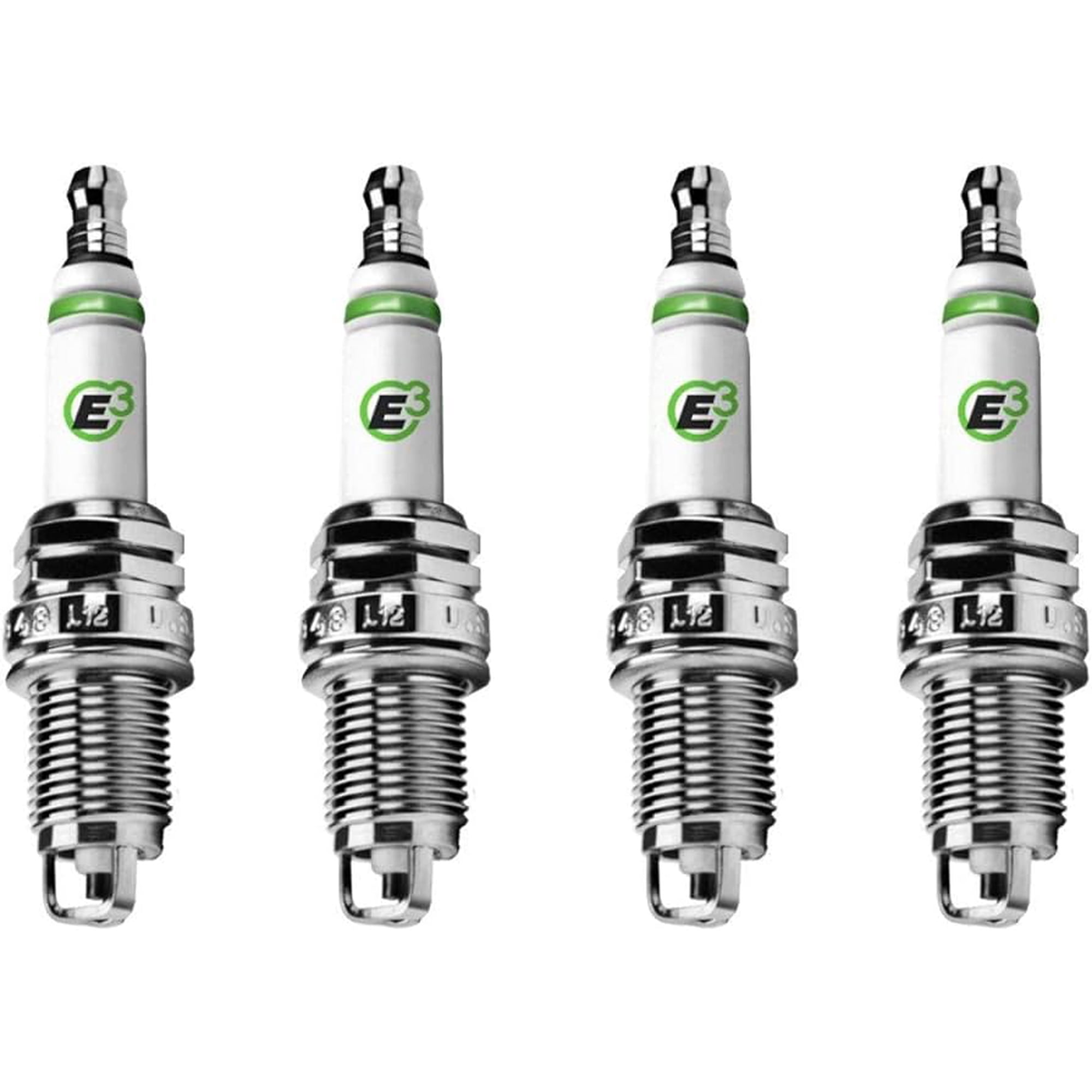 E3 E3.48 Gasket Seat Late Domestic/Import Spark Plug 14mm .75" Reach 4 PACK