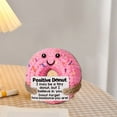 thumbnail image 3 of Desktop Ornament Funny Positive Handmade Crochet Donut Inspirational Support for Women Birthday Graduation Motivational Present Cute Decorative Piece, 3 of 3