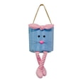 thumbnail image 2 of Canasta De Pascua, de Pascua Cesta Huevo Juguetes Bolso Tote,Linda bolsa de almacenamiento grande con cubos de conejo de Pascua,Bolsa de de huevos Niño Niña Sunnimix  Canasta Conejito De Pascua, 2 of 8