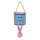 thumbnail image 1 of Cesta de Pascua con patas a rayas, contenedores para fiestas, golosinas de huevo, bolsa de conejito, decoración, bolso de mano Azul, 1 of 7