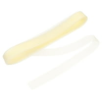 Uxcell 25 Yards 1 Inch Wide Polyester Horsehair Braid, 1 Roll Stiff Horsehair Braid for Sewing, Milky White