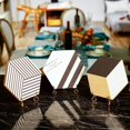thumbnail image 3 of 4 Packs Iron Display Stand, Iron Easel Plate Display, Photo Holder Stand for Home Decoration (Gold, 6 Inch), 3 of 7