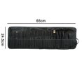 thumbnail image 5 of Makeup Brushes 24pcs Makeup Brush Set Kabuki Foundation Blending Brush Face Powder Blush Concealers Eye Shadows Make Up Brushes Kit with Bag - Black, 5 of 8