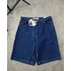 thumbnail image 3 of Pantalones cortos de mezclilla con estampado de payaso y grafiti de estilo hip hop lavado gótico americano, estilo Y2K, estilo casual clásico negro, pantalones anchos hasta la rodilla, 3 of 5