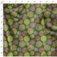thumbnail image 4 of Soimoi Green Modal Satin Fabric Artistic Floral Fabric Prints By Yard 42 Inch Wide, 4 of 5