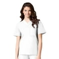 thumbnail image 2 of Maevn Core Unisex V-Neck Scrub Top & Unisex Seamless Scrub Pant Set, 2 of 5