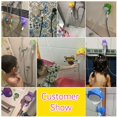 thumbnail image 3 of Cabezal de ducha para niños, cabezal de ducha con flujo de agua, juguete de baño para bebés y niños (J: cabezal de ducha de rana) JM, 3 of 4