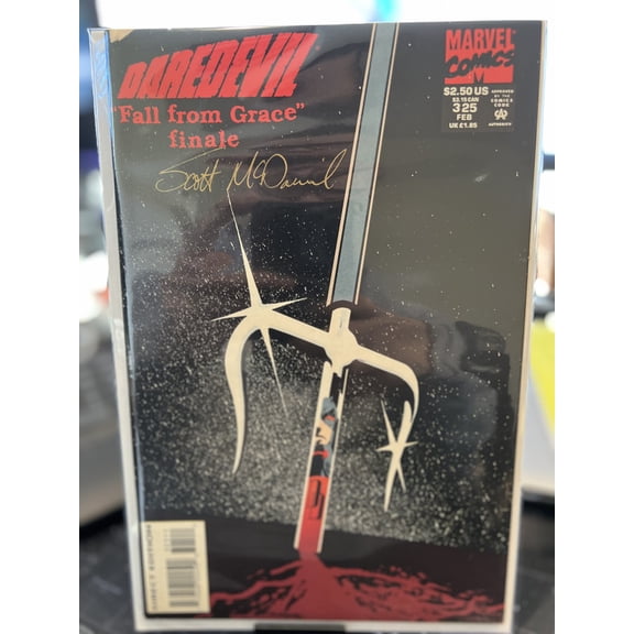 Daredevil #325 Signed Scott McDaniel