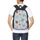 thumbnail image 4 of Fotbe Sea Turtle Mochila para Hombre y Mujer - Tela Oxford 600D Resistente - Mochila Impermeable de Gran Capacidad para Escuela, Viajes y Senderismo, 4 of 6