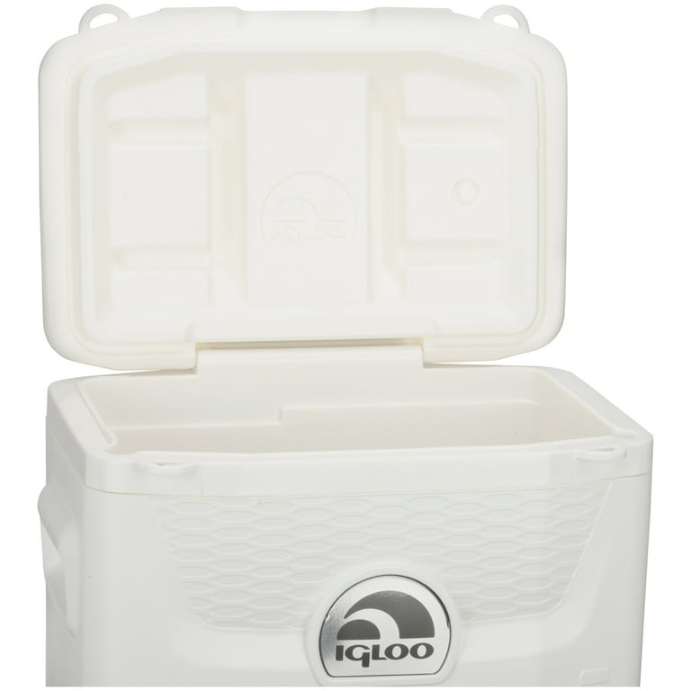 Igloo White 42 Can Marine Quantum Cooler with Wheels 