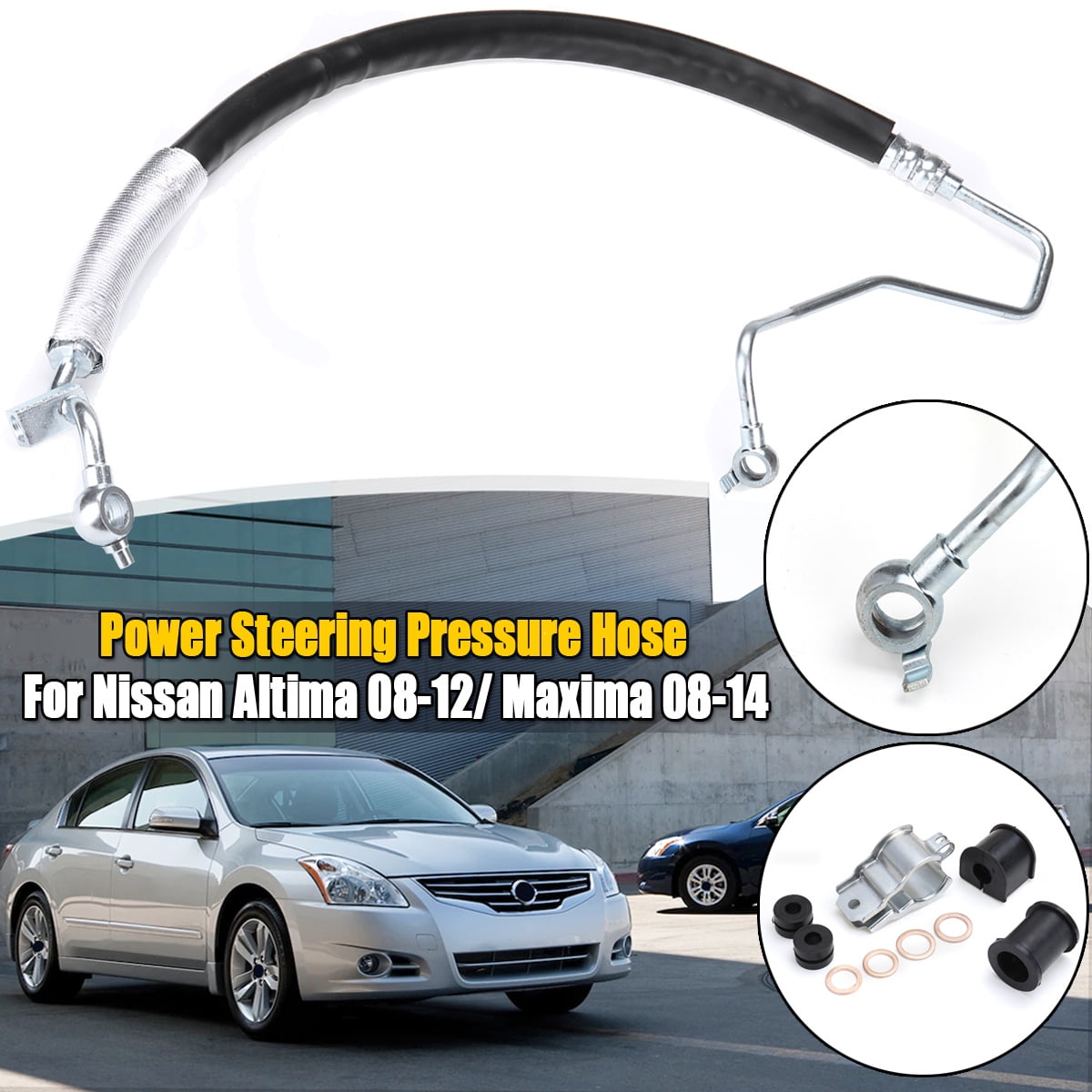 2012 nissan altima power steering pressure hose
