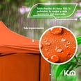 thumbnail image 3 of Toldo Carpa Con Pared Impermeable Plegable Acero 3x3 M naranja KingsHouse TOLPAR3X3-1-IMP, 3 of 8