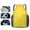Yellow, variant on Soccer Backpack, Waterproof Drawstring Backpack, Pull String Sport Bag for Soccer & Basketball with Shoes Storage