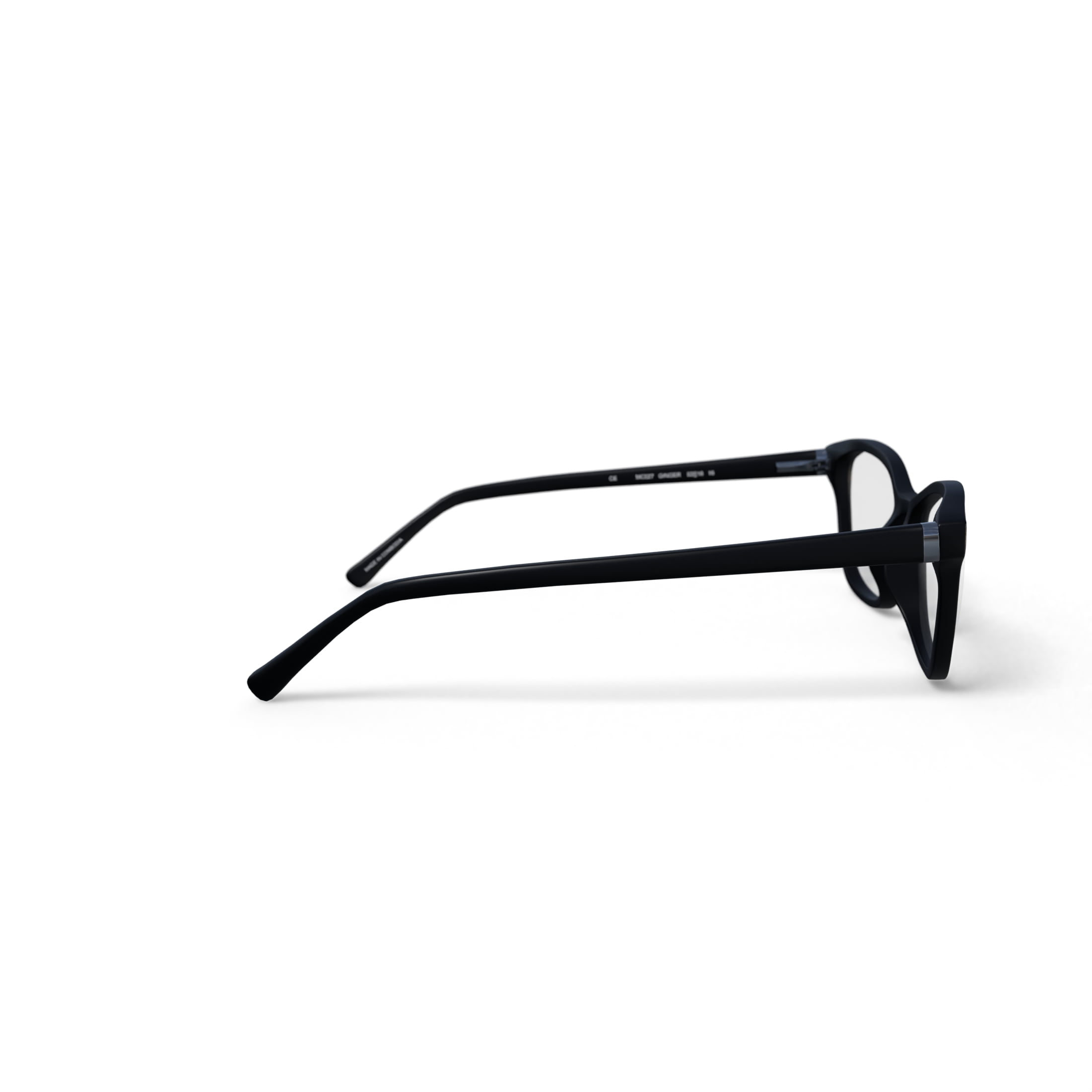 Walmart Women's Ginger Square Prescription Eyeglasses with Case, Black