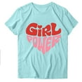 thumbnail image 1 of Blouses for Women Womens Print Short Sleeve Out Blouse Funny Round Neck T-Shirt Tops, 1 of 1