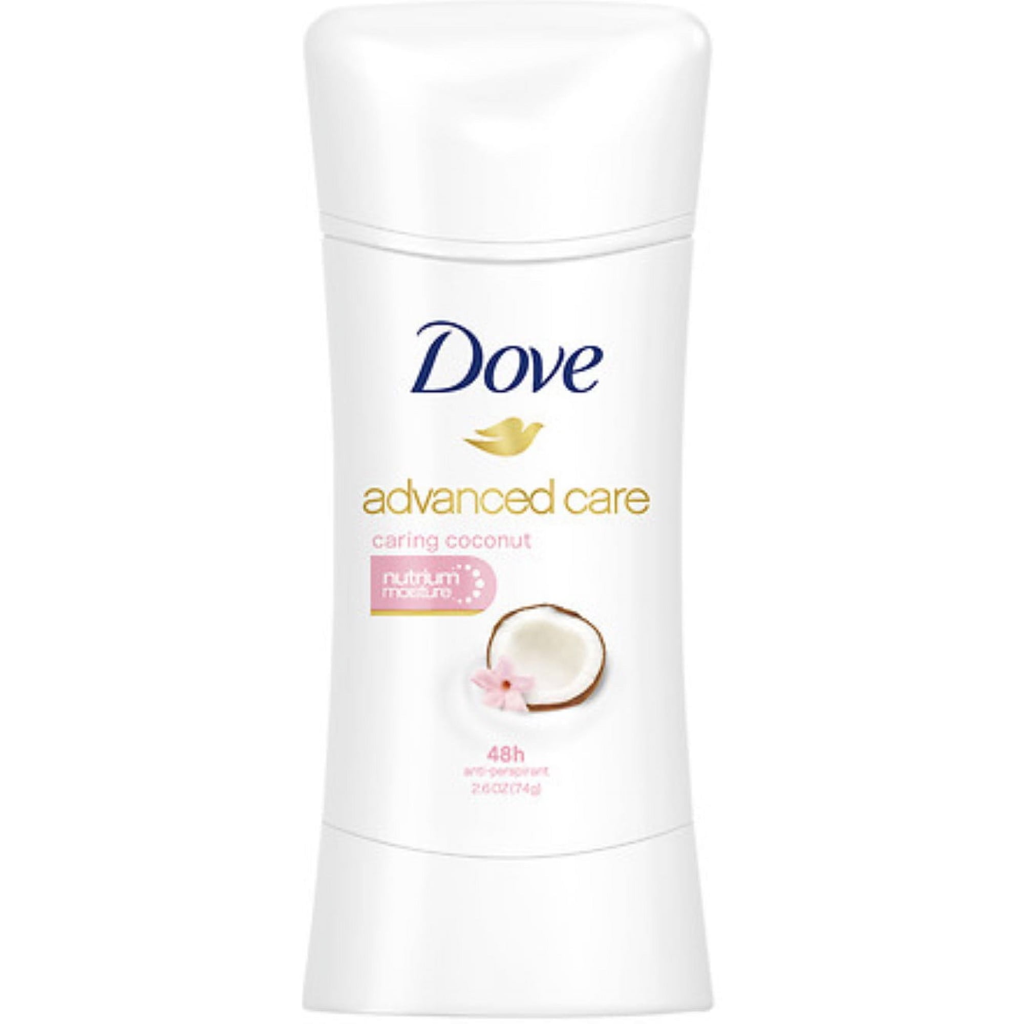 Dove Advanced Care Anti-Perspirant Deodorant Caring Coconut 2.6 oz (Pack of 3)