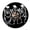 Without LED, variant on Skulls See No Hear No Speak No Evil Wall Clock Wisdom of The Skulls Wall Art Vinyl Record Clock Halloween Decorative Timepiece With LED