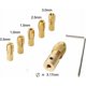 thumbnail image 2 of Paquete de 7 pinzas para taladro eléctrico pequeño de 0,5-3 mm, juego de portabrocas para taladro eléctrico pequeño con llave Allen de 3,17 mm, que incluye 0,5 mm/1 mm/1,5 mm/2., 2 of 5