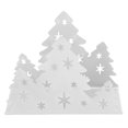 thumbnail image 2 of Servilletero de acero inoxidable con forma de árbol de Navidad, toallero de papel de seda, soporte de almacenamiento para el hogar, restaurante, color original, 2 of 14