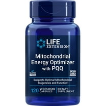 Life Extension Mitochondrial Energy Optimizer with PQQ - Energy Supplement for Healthy Mitochondria - With Taurine, Vitamin B, Pyrroloquinoline Quinone - Gluten-Free - 120 Capsules