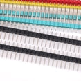 thumbnail image 4 of tirarere De Encabezados De Pasador De Individual De 40 Pines, 2,54 Mm, 12 Piezas, Bricolaje Multicolor Yotijar Enchufe de pin de fila única macho, 4 of 7