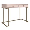 thumbnail image 1 of Bureau de travail Camila, Rose, 1 of 9