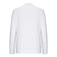 thumbnail image 6 of Itsame Womens Cardigan, Casual Open Front Long Sleeve Cardigan Blouse White L, 6 of 7