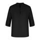 thumbnail image 2 of Hombres Casual Algodón sólido y lino Stand Collar Pullover Manga larga Camisa abotonada Pompotops oipoqjl52989, 2 of 8