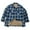 D-Blue, variant on Wyobmus Mens Velvet Plaid Shirt Long Sleeve Sweatshirts Hoodie Lightweight Jacket Button Down Flannel Shirts B-Navy