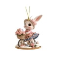 thumbnail image 2 of Wooowa Easter Bunny And Egg Hanging Ornaments With 2D Flat Designs, for Gifts Home Garden And Wall Decoration, 2 of 6