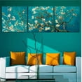 thumbnail image 3 of Tríptico Van Gogh Blossoming Almond Tree En Lienzo Canvas, 3 of 4