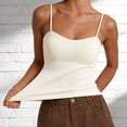 thumbnail image 2 of Women’s Tank Top Built In Bra Seamless Shaping Camisole Tank with Bust Support Comfort Padded Summer Outfits, 2 of 9
