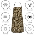 thumbnail image 6 of Sikiie Leopard1 Aprons for Kitchen Cooking Aprons, Chef Apron for Men Women Chef, 6 of 7