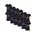 thumbnail image 1 of Awkward Styles Breast Cancer Awareness Women V-neck Shirt I Wear Pink for Someone Special Shirt for Ladies Support Cancer Vneck Shirt Set of 6 Set of 12 Set of 24, 1 of 3