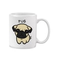 thumbnail image 2 of A Cute Pug Mug - Image by Shutterstock,, 2 of 4