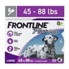 FRONTLINE® Plus for Dogs Flea and Tick Treatment, Large Dog, 45-88 lb, Purple Box, 8 CT