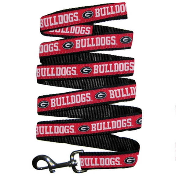 Pets First NCAA Georgia Bulldogs Leash for Dogs - Officially Licensed - 50  Teams - 3 Sizes