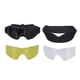 thumbnail image 1 of Gafas de ciclismo con diseño de correa, gafas protectoras UV, gafas de sol deportivas con lentes de 2 uds., 1 of 8