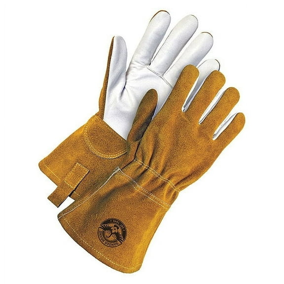 Bdg Welding Gloves,M,Gauntlet,4.5" Cuff L 60-1-1722-M