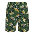 thumbnail image 6 of Kdxio Cartoon Car Pattern Mens Casual Shorts - Drawstring Summer Beach Sports Shorts for Men, 6 of 9