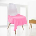 thumbnail image 4 of Acogedora manta de felpa a rayas para interiores y exteriores: rosa pastel, 4 of 8